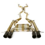 High Flow Exhaust System for BMW M3 M4 G80 G82 catback Titanium Racing Grade pipe with Valve Direct Fit - Image 3