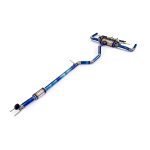 High Flow Exhaust System for BENZ A180 W176 1.6T catback Titanium Racing Grade pipe with Valve Direct Fit - Image 3
