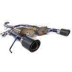 High Flow Exhaust System for Cadillac ATS catback Titanium Racing Grade pipe with Valve Direct Fit - Image 4