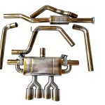 High Flow Exhaust System for Ford Focus MK4.5 1.5T catback Titanium Racing Grade pipe with Valve Direct Fit - Image 3