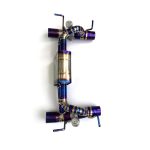 High Flow Exhaust System for Ferrari 488 GTB Spider Pista F142M catback Titanium Racing Grade pipe with Valve Direct Fit - Image 4