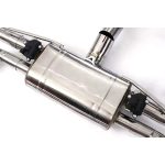 High Flow Exhaust System for VW Golf R (MK7) 2.0T 4MOTION 2015-2019 catback Titanium Racing Grade pipe with Valve Direct Fit - Image 3