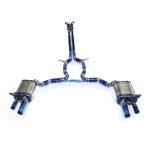 High Flow Exhaust System for Bentley Continental GT 3S 2018-2025 catback Titanium Racing Grade pipe with Valve Direct Fit - Image 4