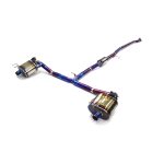 High Flow Exhaust System for Honda CR-V catback Titanium Racing Grade pipe with Valve Direct Fit - Image 4
