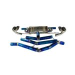 High Flow Exhaust System for BMW X5 3.0 catback Titanium Racing Grade pipe with Valve Direct Fit - Image 2