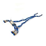 High Flow Exhaust System for BMW M5 G90 G99 4.4T V8 catback Titanium Racing Grade pipe with Valve Direct Fit