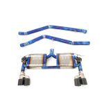 High Flow Exhaust System for BMW X5 (F15) catback Titanium Racing Grade pipe with Valve Direct Fit - Image 3