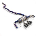 High Flow Exhaust System for BMW X3 F25 2.0T 2010-2017 catback Titanium Racing Grade pipe with Valve Direct Fit - Image 3