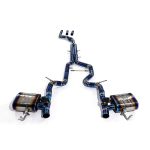 High Flow Exhaust System for Jaguar XE XEL catback Titanium Racing Grade pipe with Valve Direct Fit