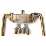 High Flow Exhaust System for Ford Focus MK4.5 1.5T catback Titanium Racing Grade pipe with Valve Direct Fit - Image 4