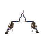 High Flow Exhaust System for Ford Mustang GT (5.0L V8) catback Titanium Racing Grade pipe with Valve Direct Fit