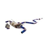 High Flow Exhaust System for Ford Focus (Fourth Generation Mk4) catback Titanium Racing Grade pipe with Valve Direct Fit - Image 3