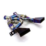 High Flow Exhaust System for McLaren 650S catback Titanium Racing Grade pipe with Valve Direct Fit - Image 4
