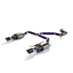 High Flow Exhaust System for VW CC catback Titanium Racing Grade pipe with Valve Direct Fit - Image 2