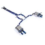 High Flow Exhaust System for Bentley Continental GT 3S 2018-2025 catback Titanium Racing Grade pipe with Valve Direct Fit