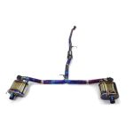 High Flow Exhaust System for Honda CR-V catback Titanium Racing Grade pipe with Valve Direct Fit