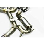High Flow Exhaust System for Corvette C8 Z06 catback Titanium Racing Grade pipe with Valve Direct Fit - Image 4