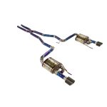 High Flow Exhaust System for Ford Mustang GT (5.0L V8) catback Titanium Racing Grade pipe with Valve Direct Fit - Image 3