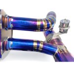 High Flow Exhaust System for Ferrari 488 GTB Spider Pista F142M catback Titanium Racing Grade pipe with Valve Direct Fit - Image 2