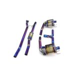 High Flow Exhaust System for Honda CR-V catback Titanium Racing Grade pipe with Valve Direct Fit - Image 2