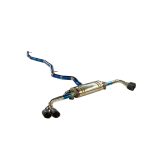 High Flow Exhaust System for BMW X5 3.0 catback Titanium Racing Grade pipe with Valve Direct Fit