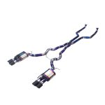 High Flow Exhaust System for BMW M5 F10 catback Titanium Racing Grade pipe with Valve Direct Fit - Image 2