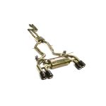 High Flow Exhaust System for BMW M2C catback Titanium Racing Grade pipe with Valve Direct Fit
