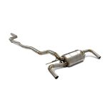 High Flow Exhaust System for BMW 740i G70 catback Titanium Racing Grade pipe with Valve Direct Fit