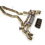 High Flow Exhaust System for BMW X3M X4M F97 3.0T catback Titanium Racing Grade pipe with Valve Direct Fit - Image 4
