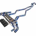 High Flow Exhaust System for BMW M340i G20 catback Titanium Racing Grade pipe with Valve Direct Fit