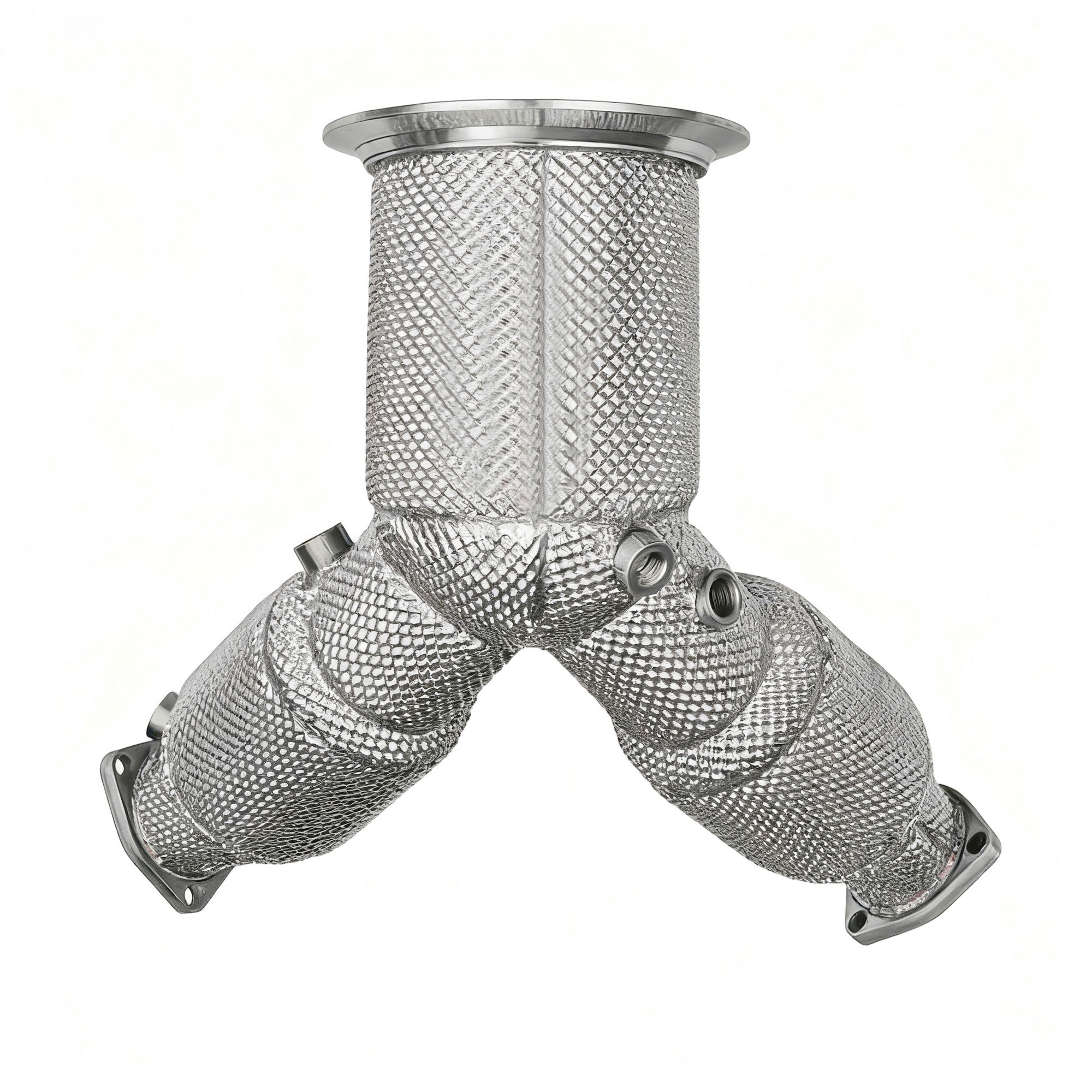 web1 Audi A8 D5 3.0T downpipe sus304 Exhaust system High Flow Racing Grade pipe - Image 1
