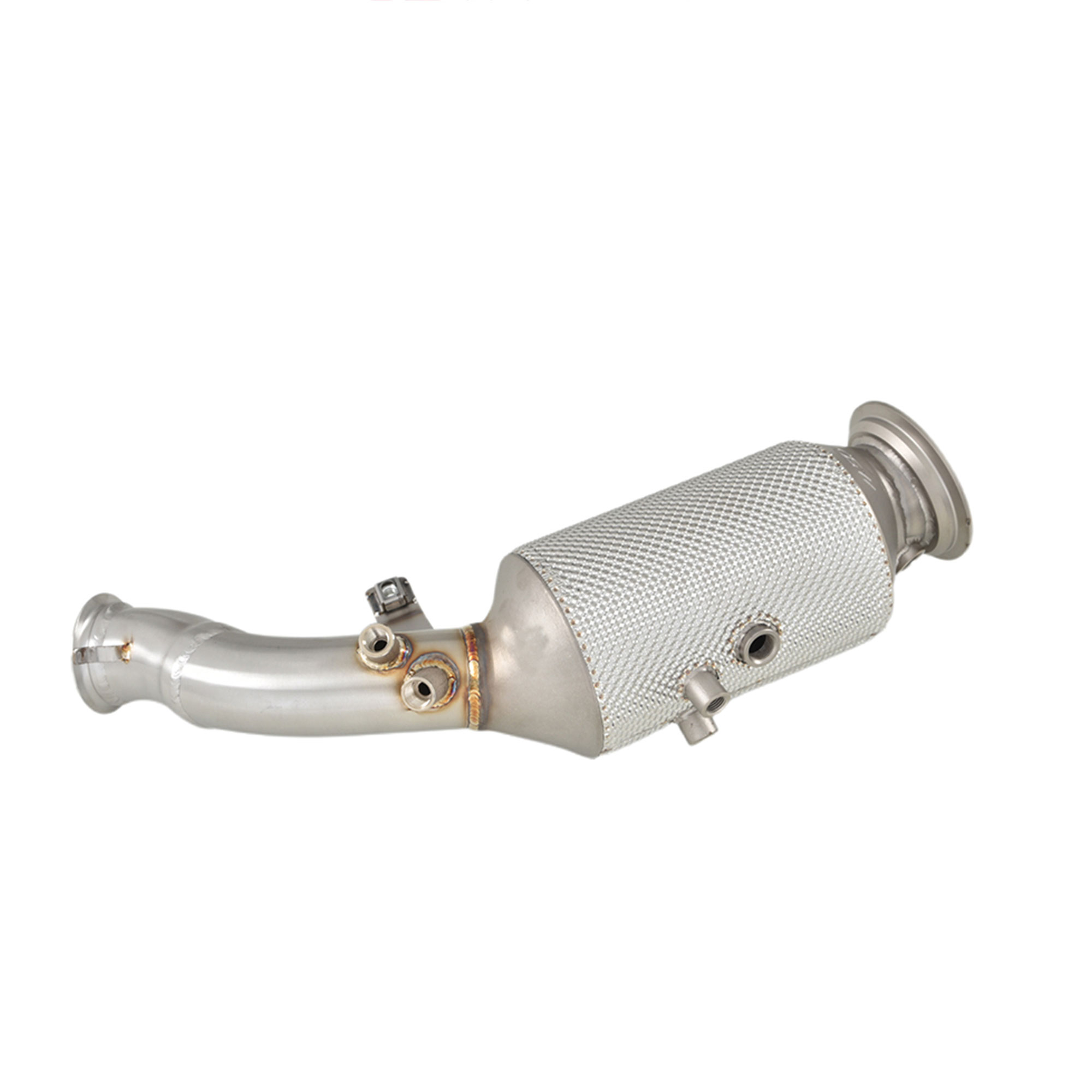 web2 Audi A5 downpipe sus304 Exhaust system High Flow Racing Grade pipe - Image 1