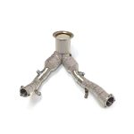 Audi A6L A6 A7 3.0T downpipe sus304 Exhaust system High Flow Racing Grade pipe