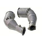 Audi RS4 RS5 B9 3.0T downpipe sus304 Exhaust system High Flow Racing Grade pipe - Image 4